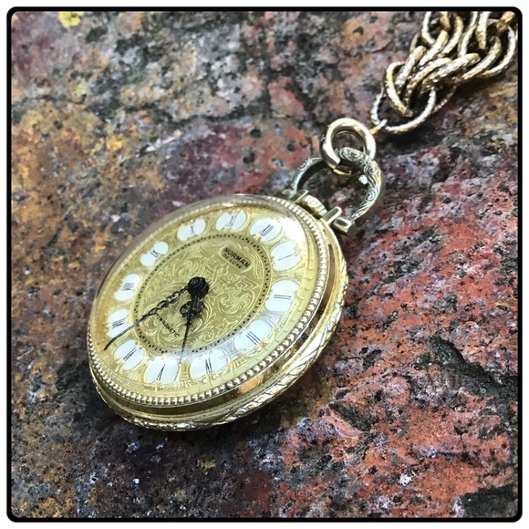 Vintage Norman DeLuxe watch necklace - Picture 1 of 6